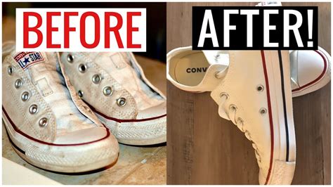 how to wash white converse.